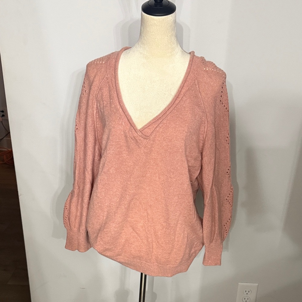 Sundance Dusty Rose Knit Top